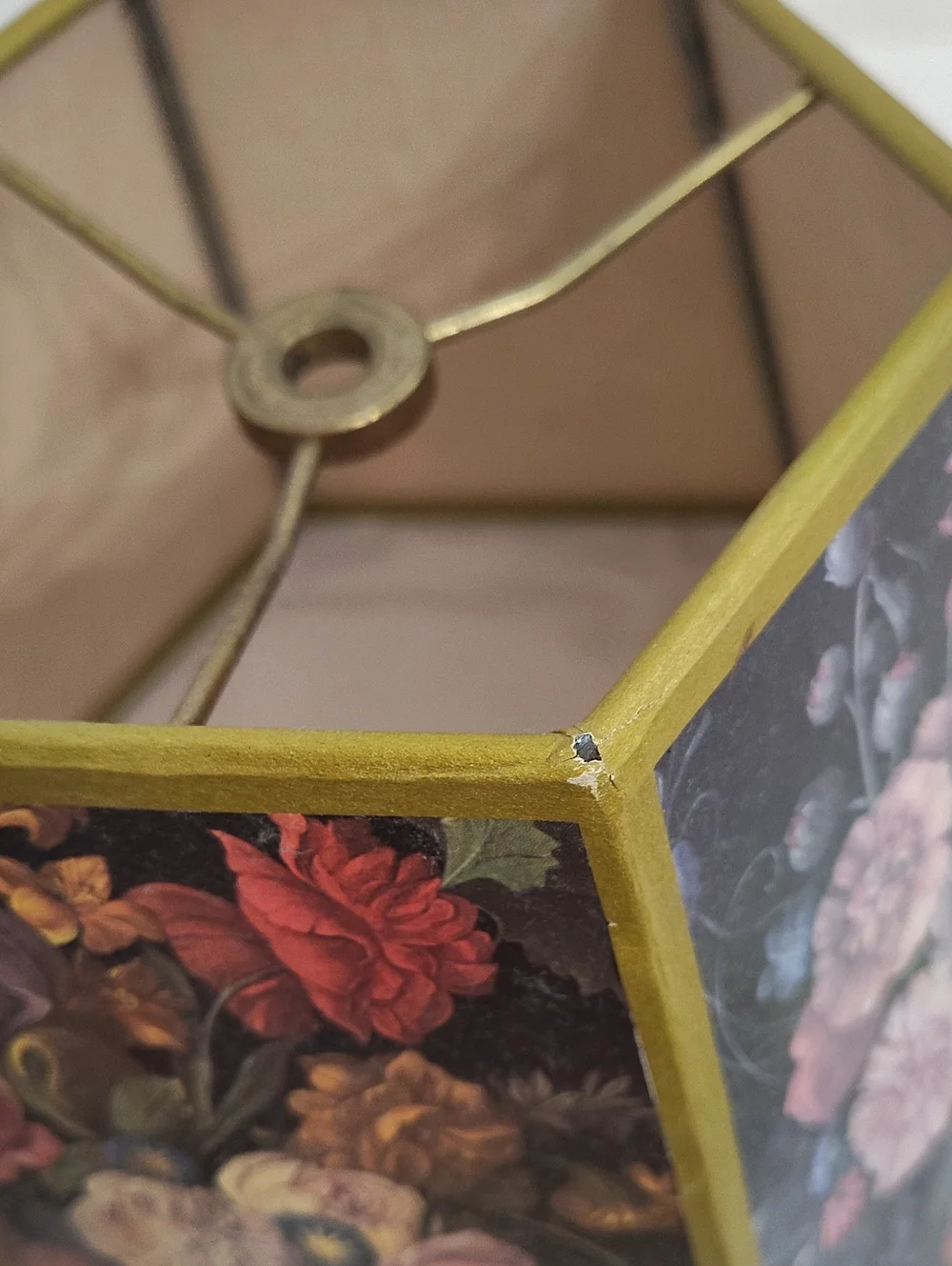 Vintage Floral Lamp Shade